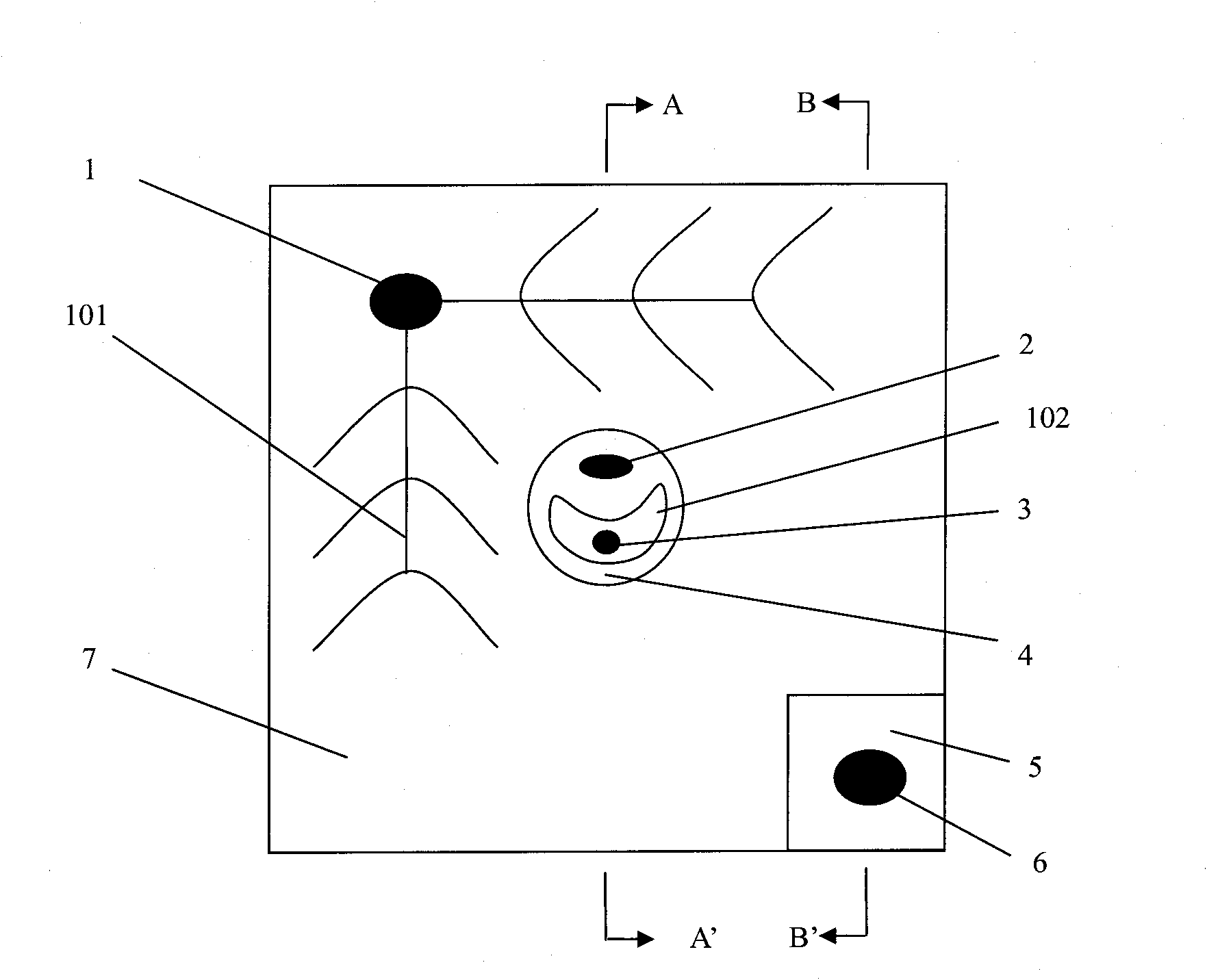 High-power LED (light-emitting diode) with Schottky diode for measuring temperature