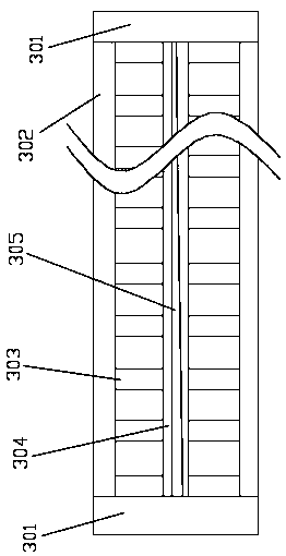 Automatic book returning type bookshelf for library and working method thereof