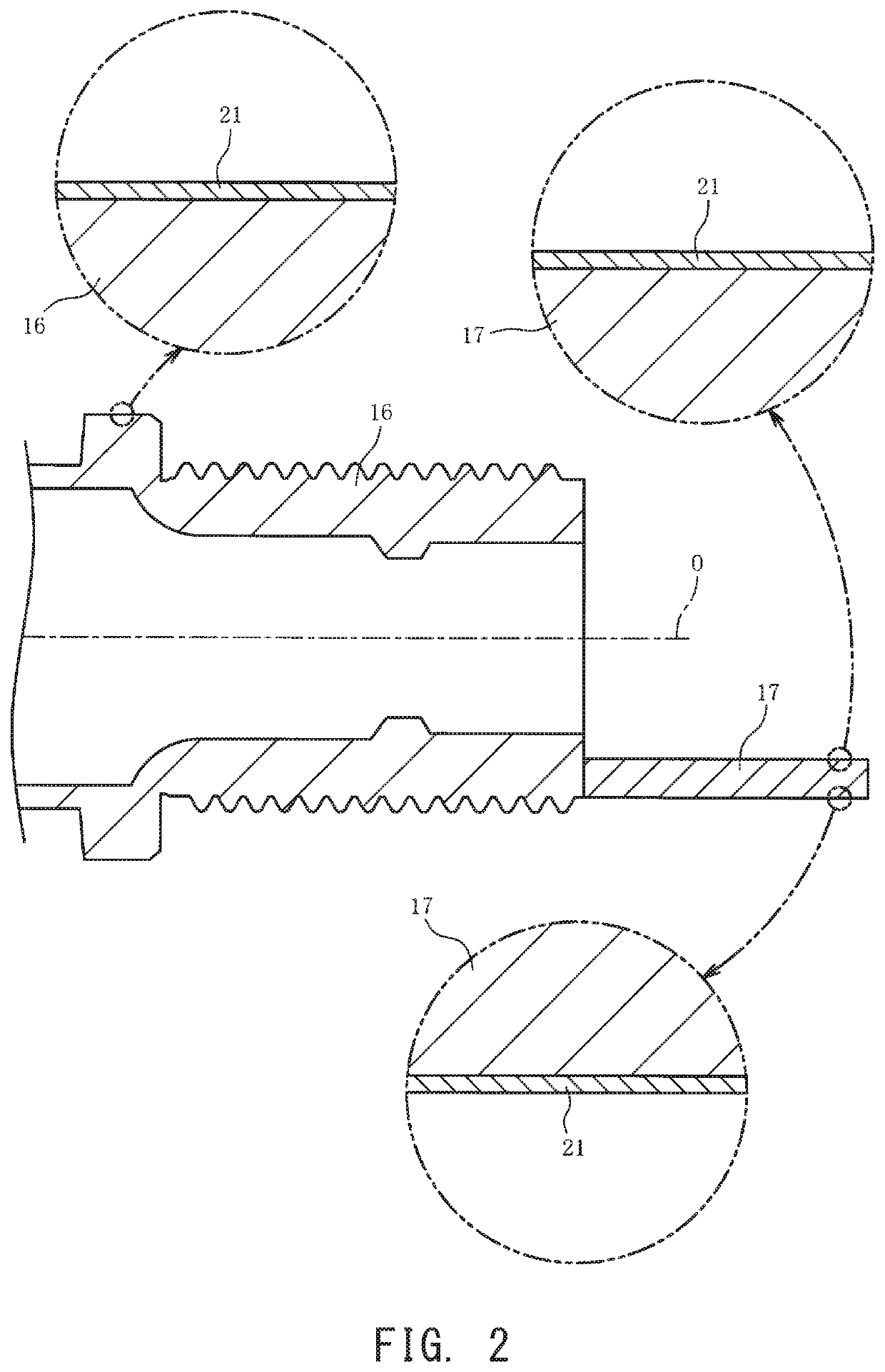 Method for manufacturing a spark plug that makes welded portions uniform