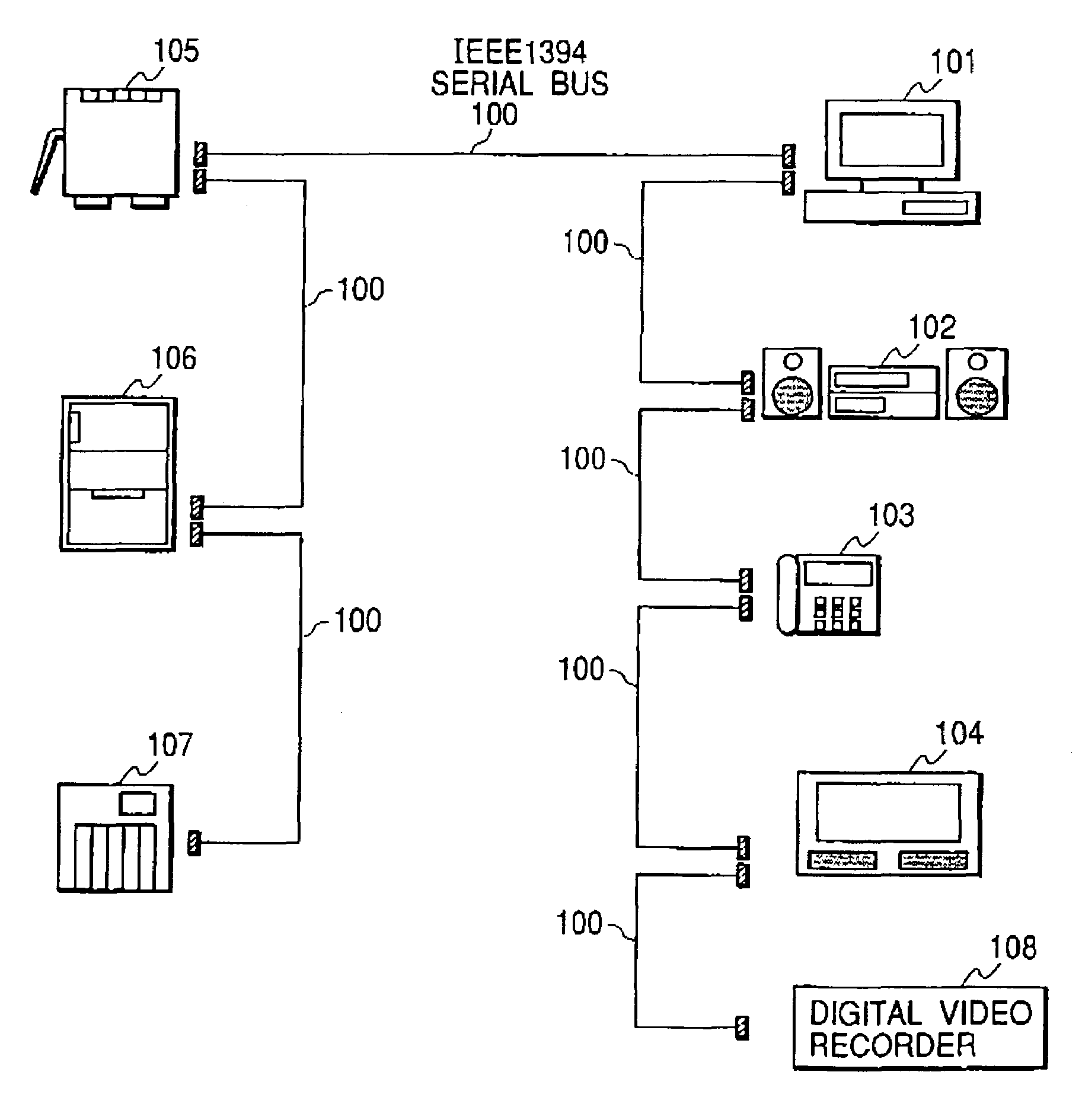 Notifying a user that a warning status has occurred in a device