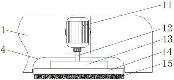 Conveyor belt clearing device