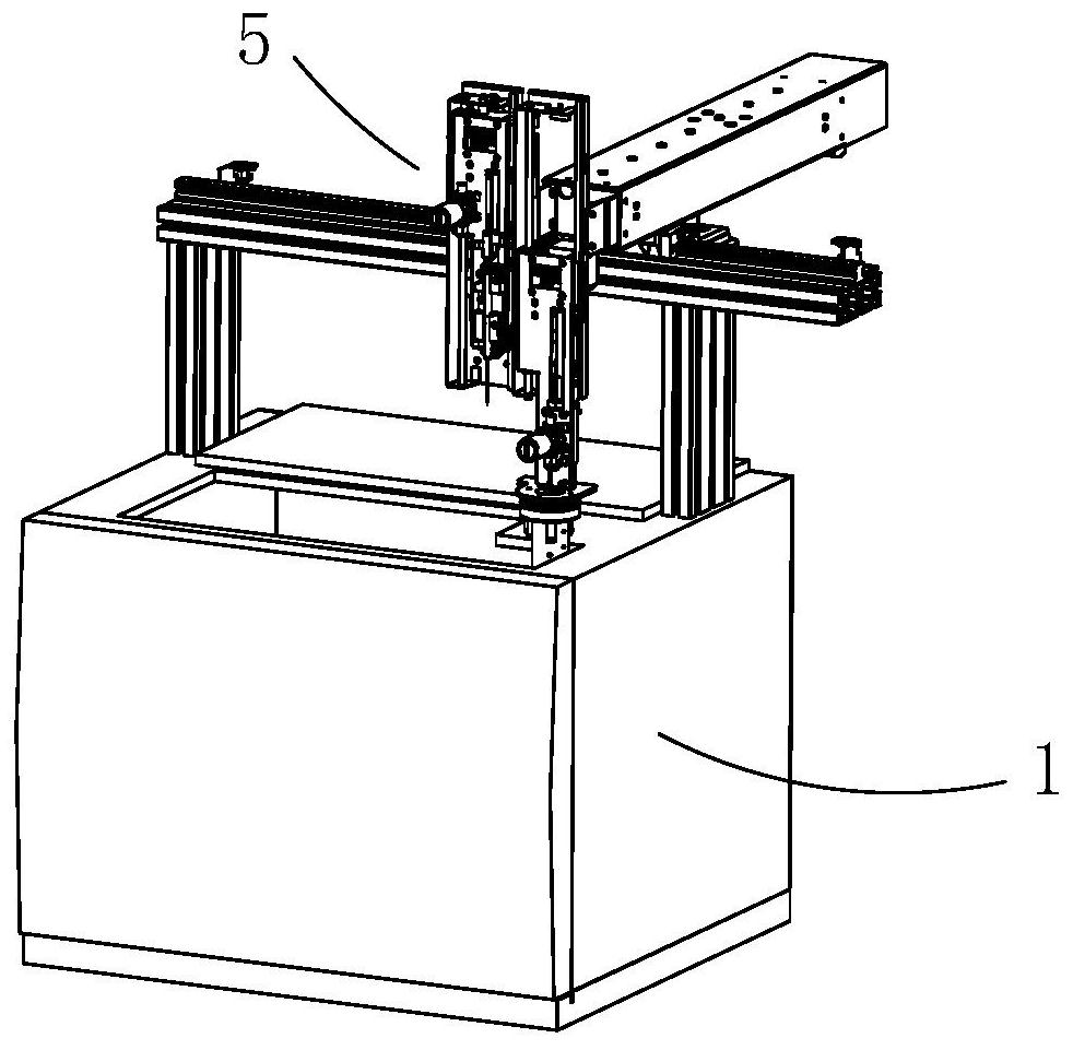 Dissolved gas separation automatic degassing device and method in transformer oil sample