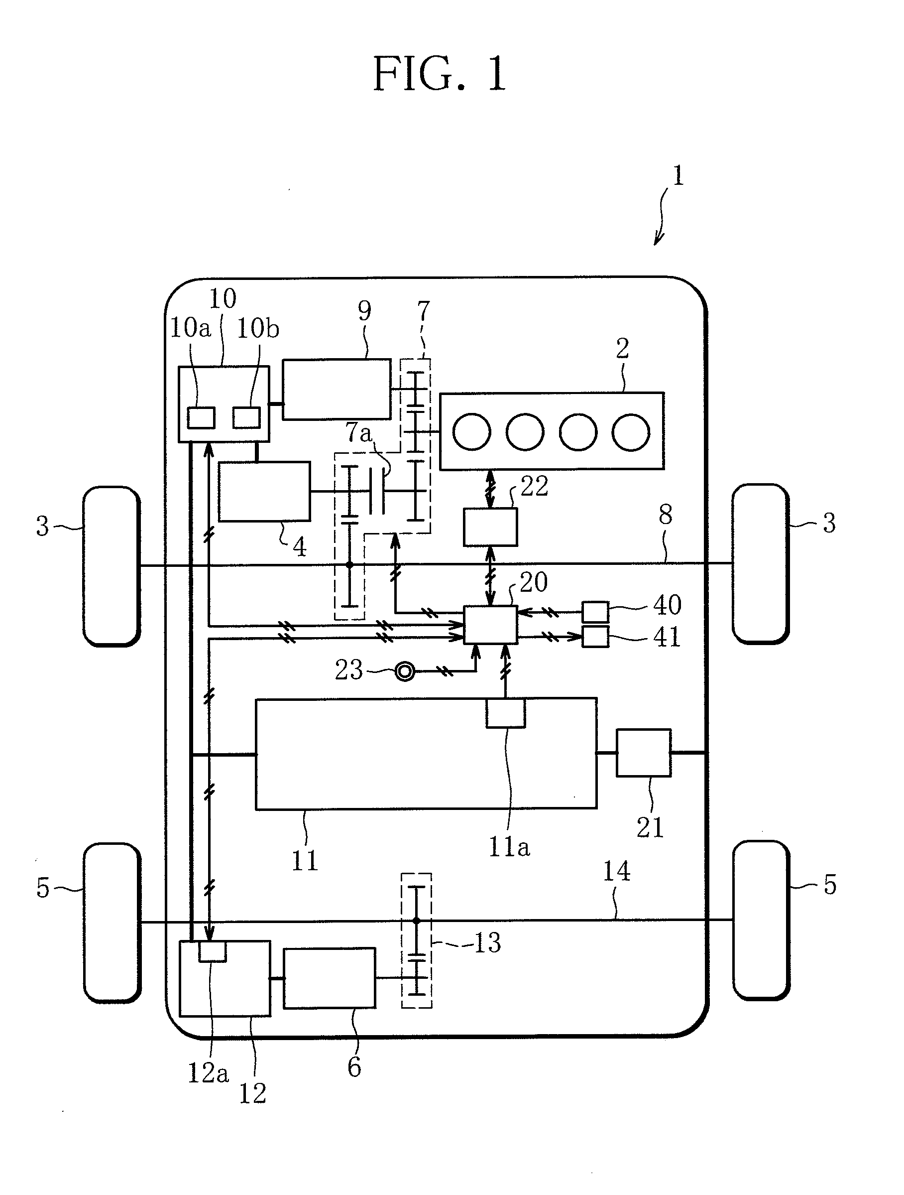 Charge control device for hybrid vehicle