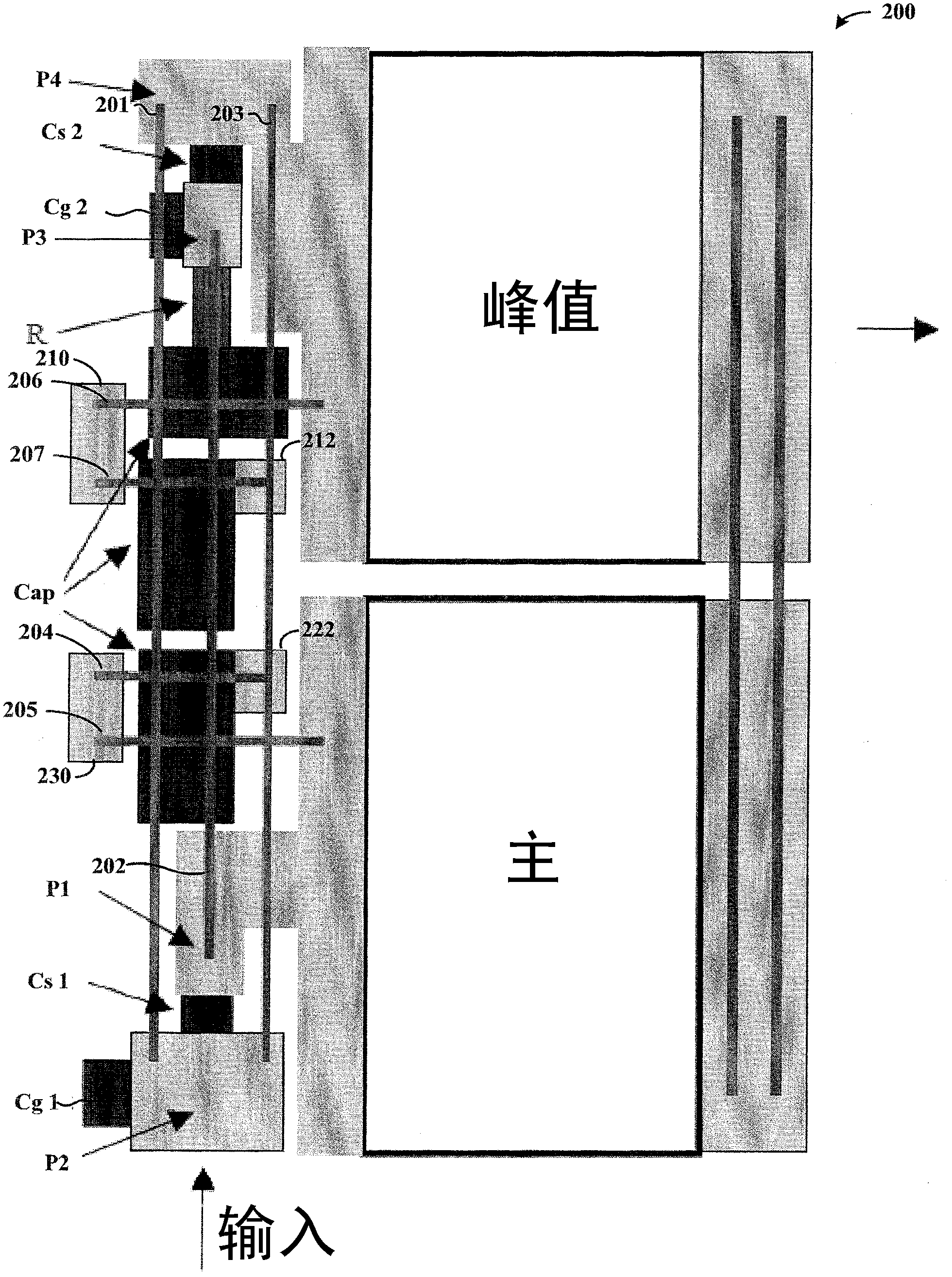 Inductive circuit arrangement