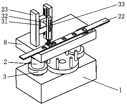 Equipment used by stamping mould