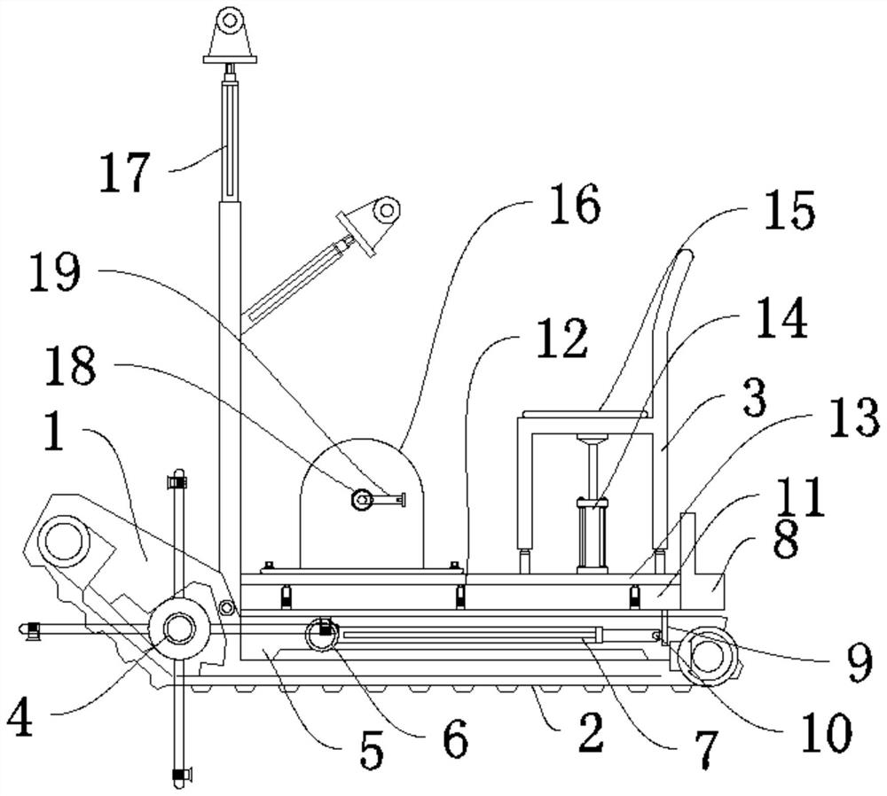 Electric stair climbing chair having stable driving function