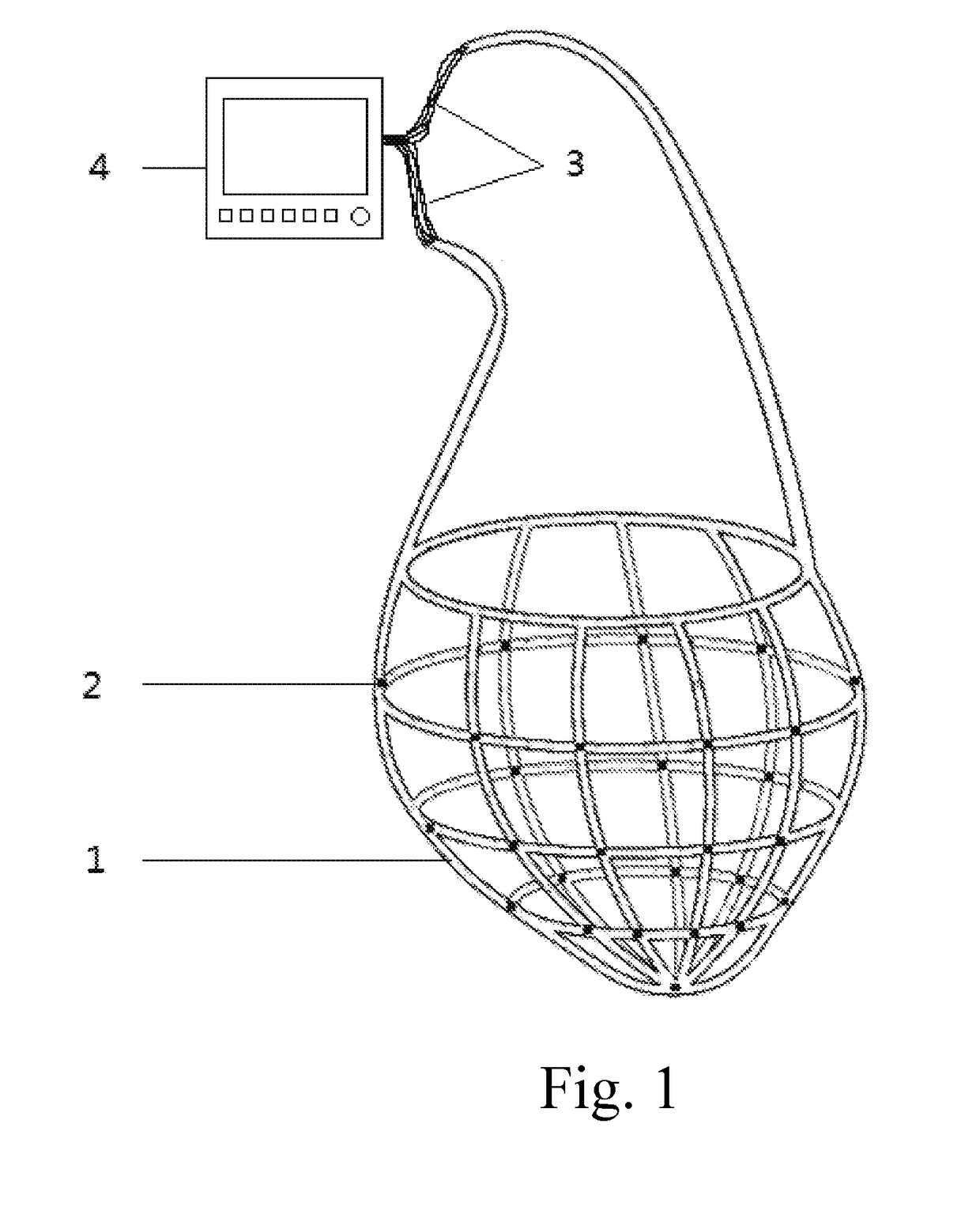 Cardiac function monitor and/or intervention system attached outside or inside of heart