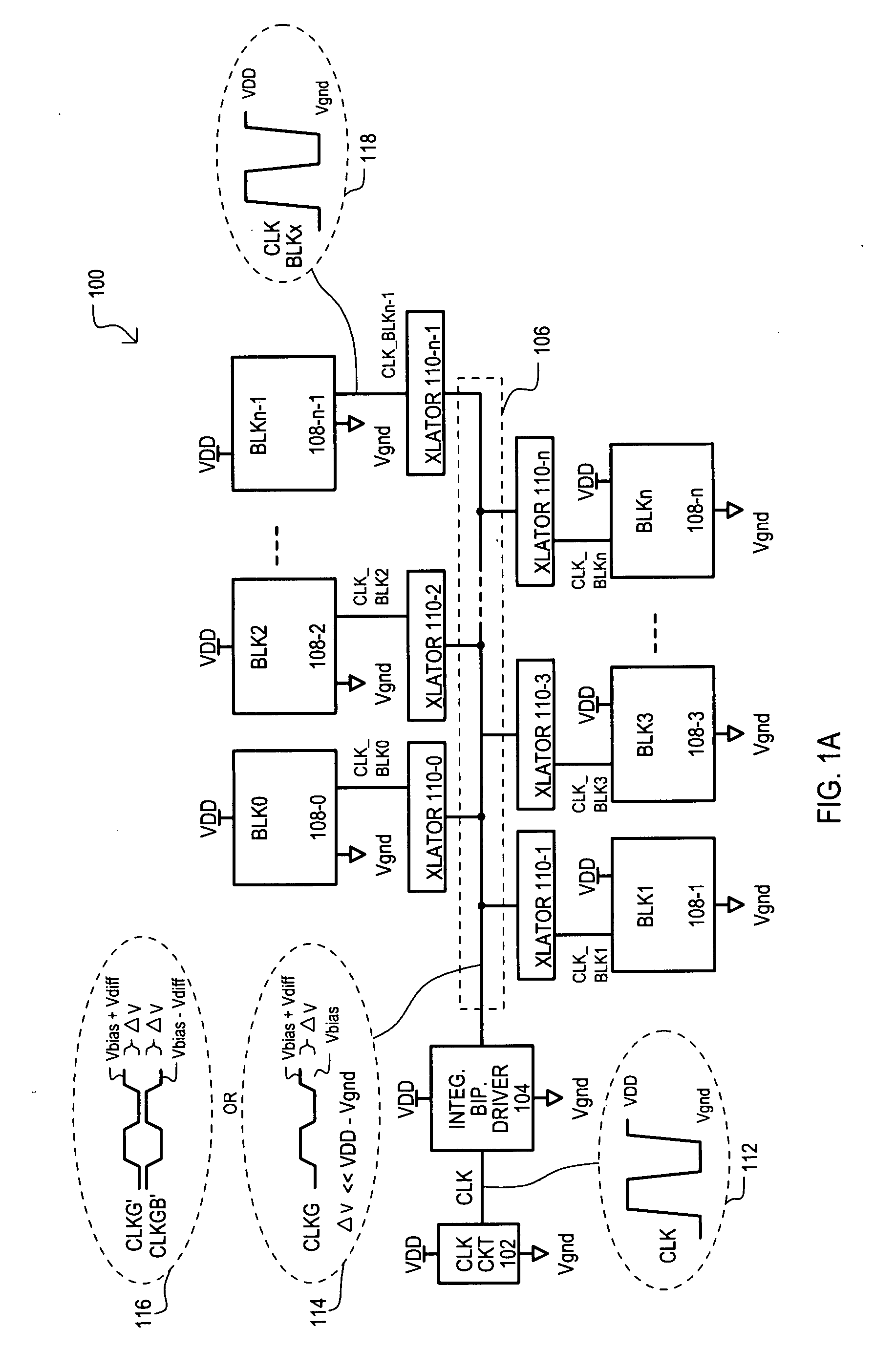 Signaling circuit and method for integrated circuit devices and systems