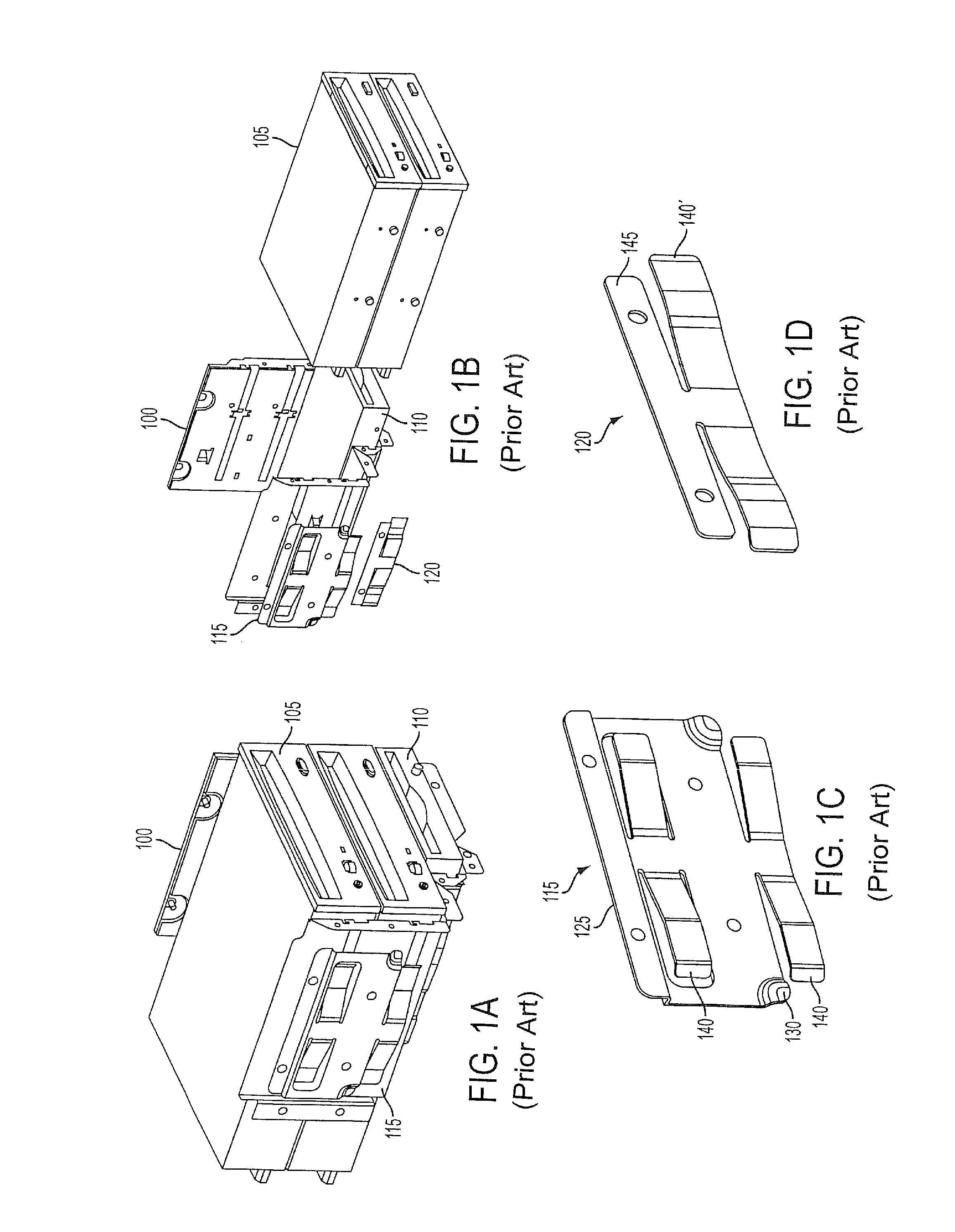 Combination devices clamp spring designed with devices cage