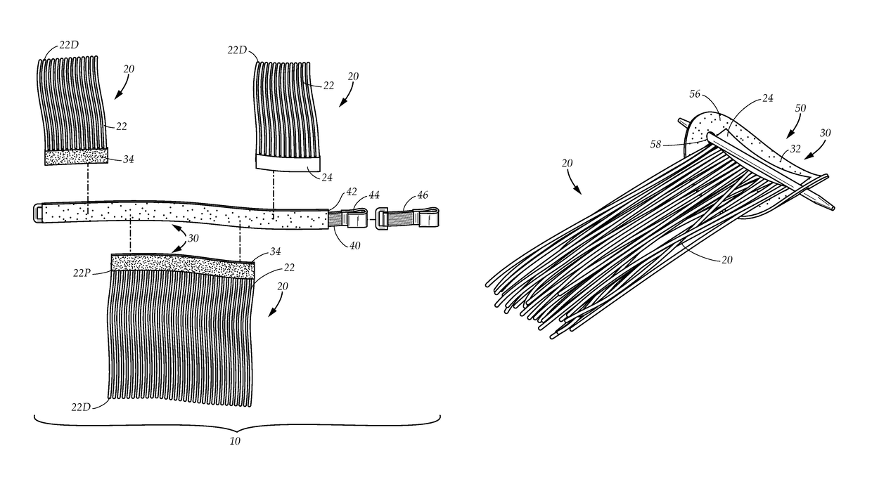 Hair extension integration system