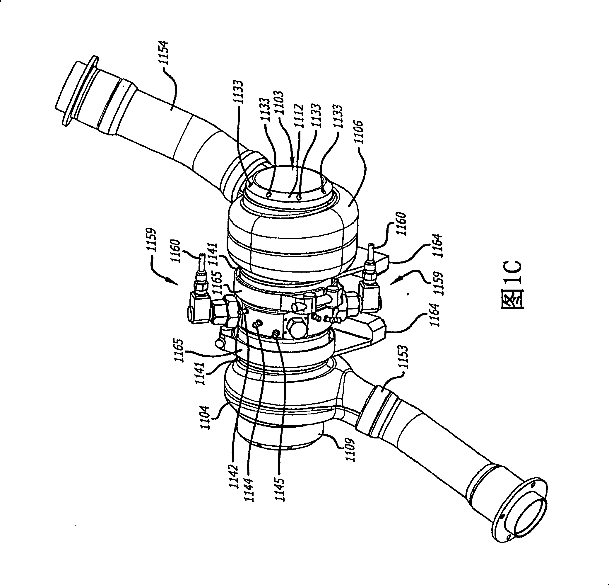 Opposed piston engine