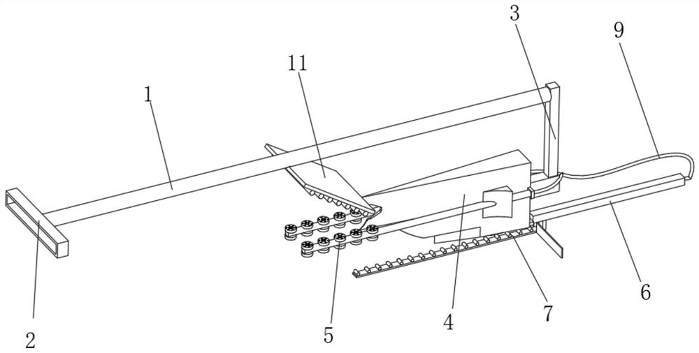 Corrugated paper cutting device