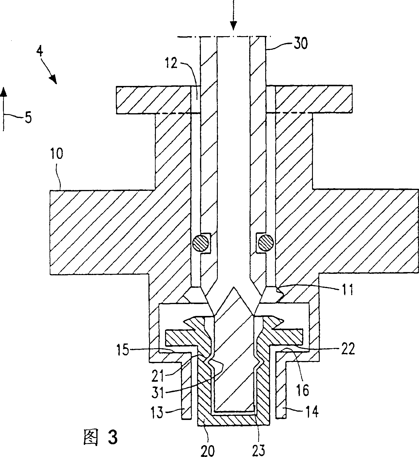 Container and sealing device for use in container