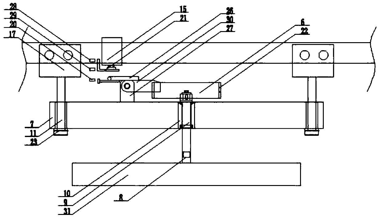 Rotary positioning device based on accumulating chain