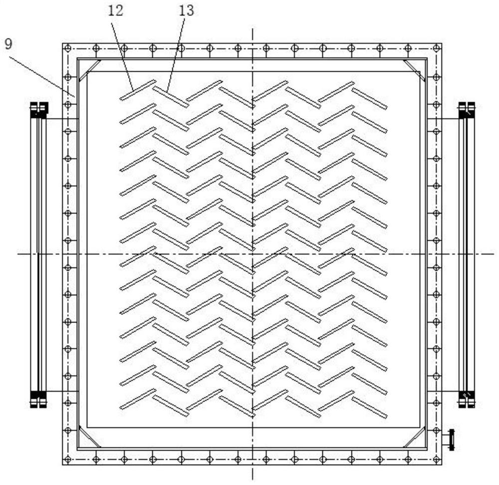 Double-effect cross-flow mist catching device