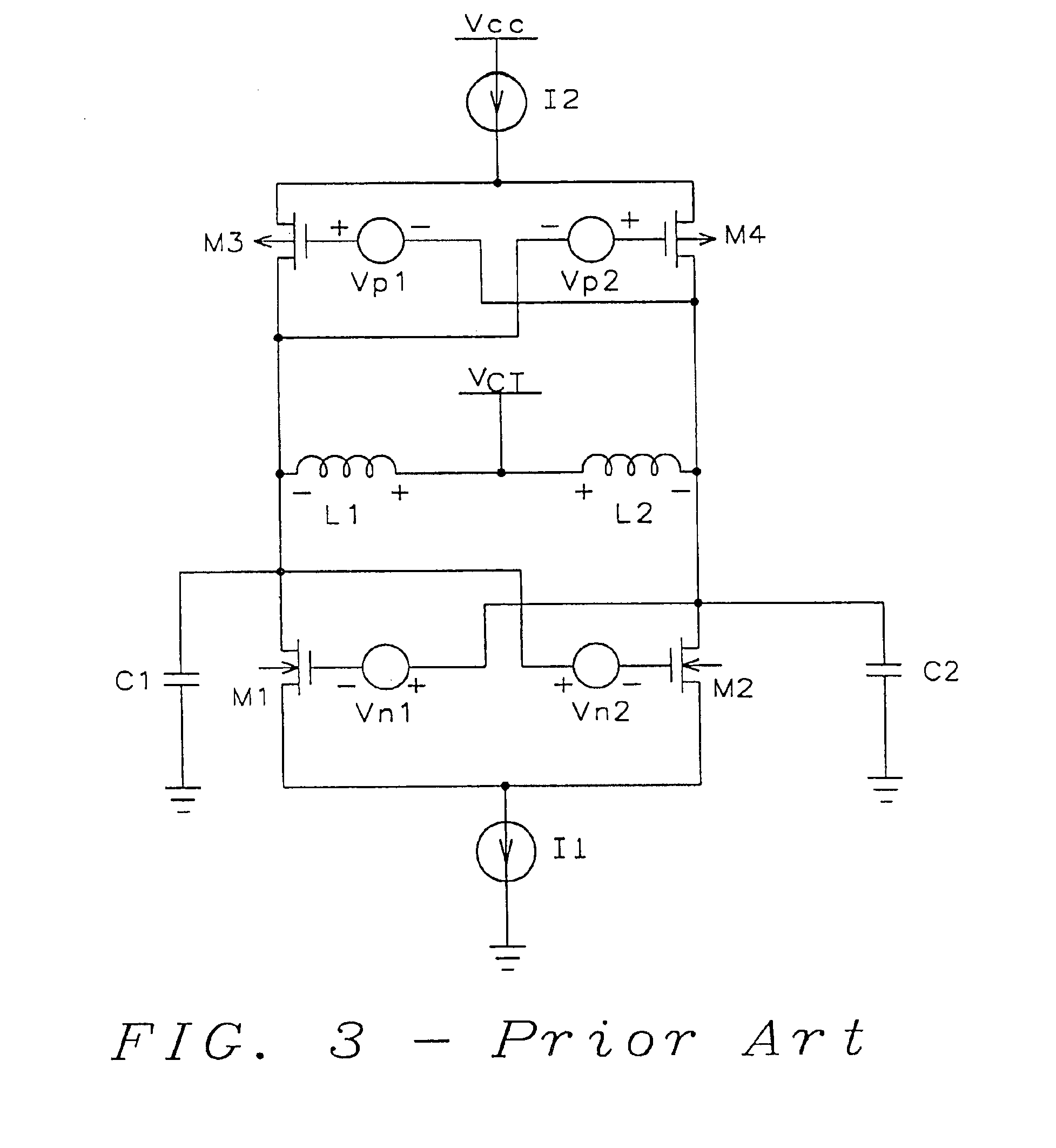 Low phase noise MOS LC oscillator