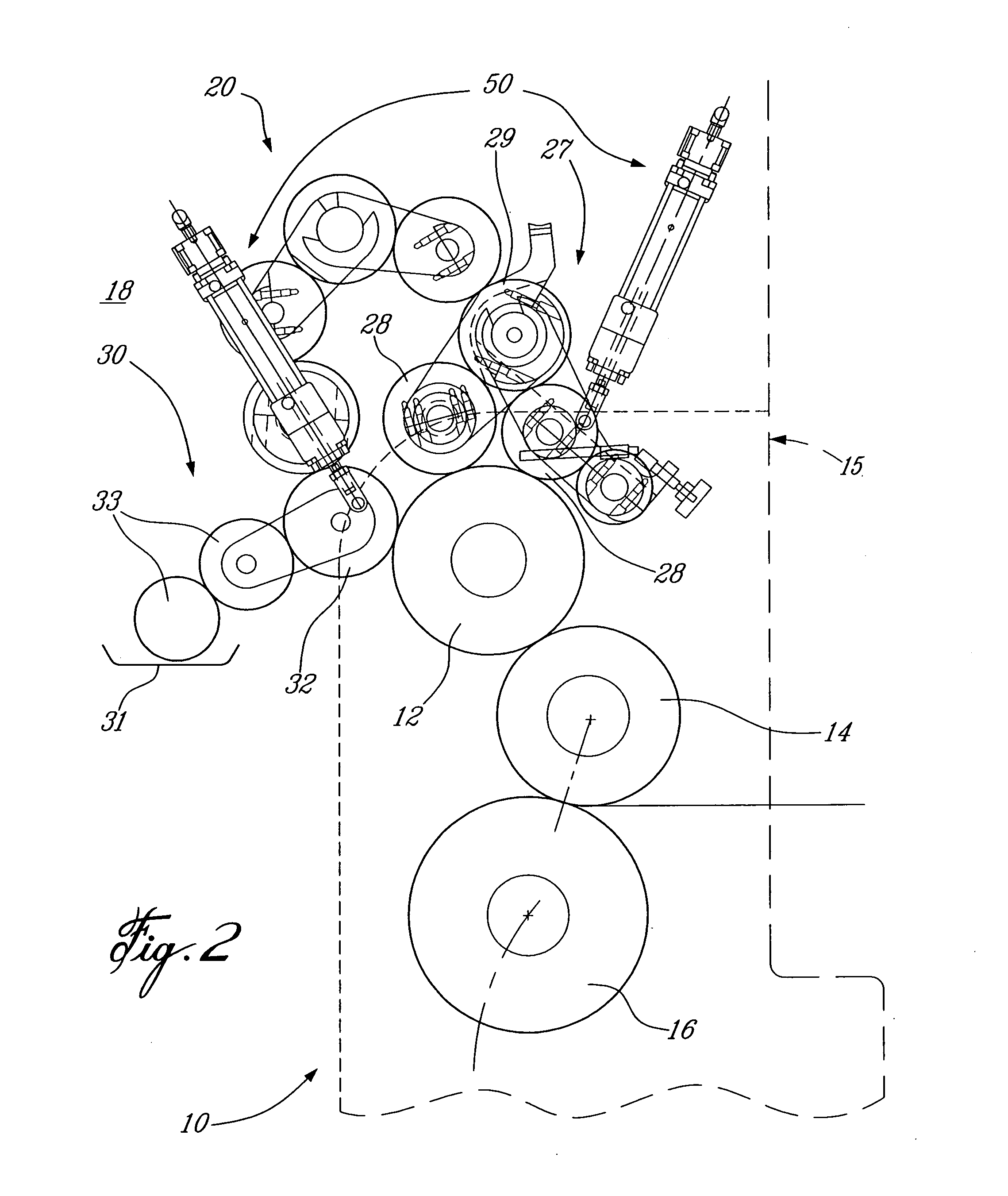 Printing unit convertible between at least two printing modes