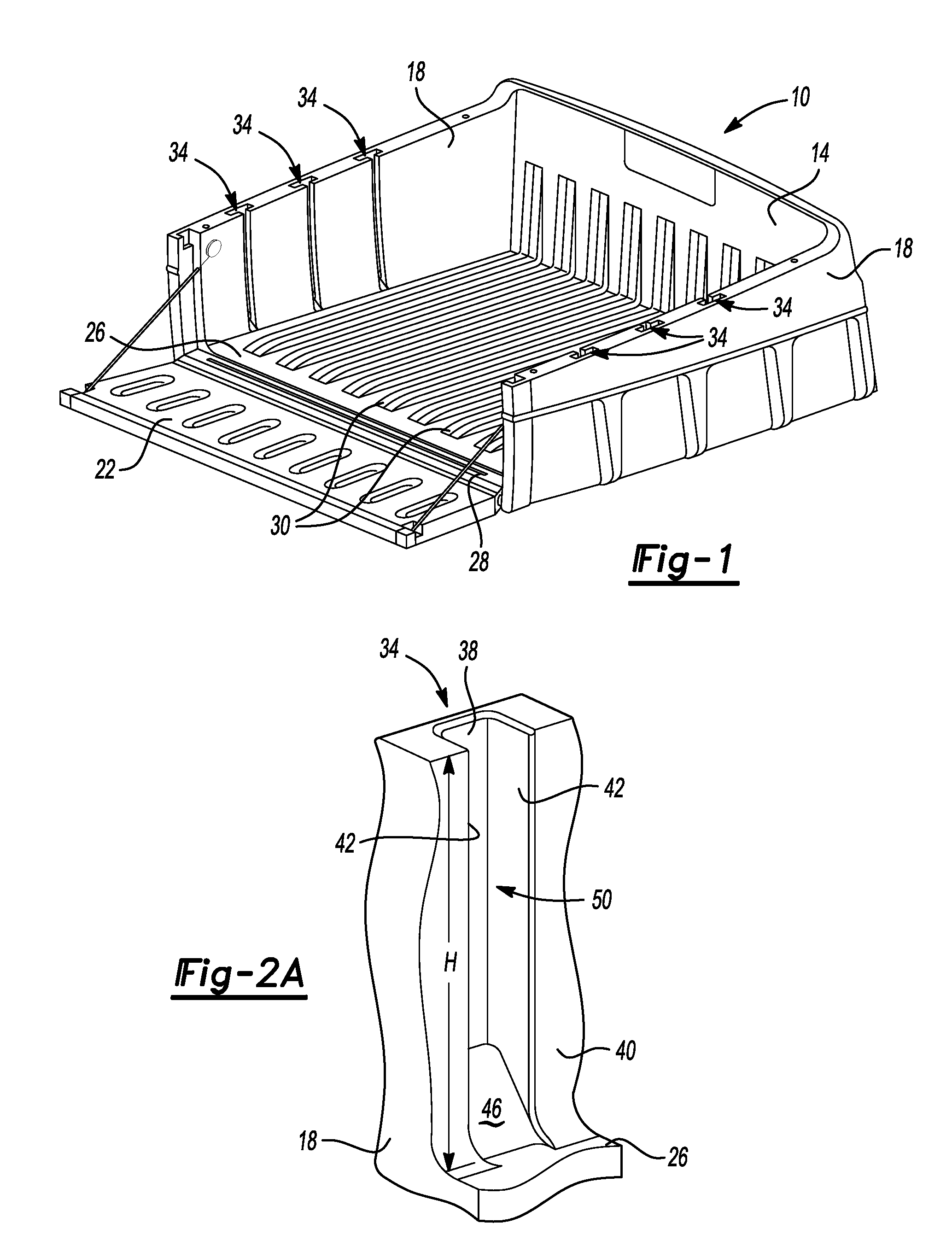 Vehicle cargo enclosure side pocket