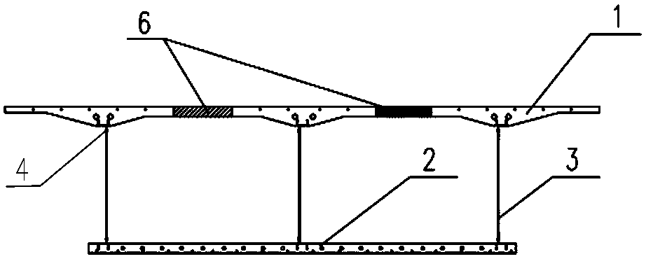 Construction method of block-prefabricated pretensioned prestressed corrugated steel web composite box girder