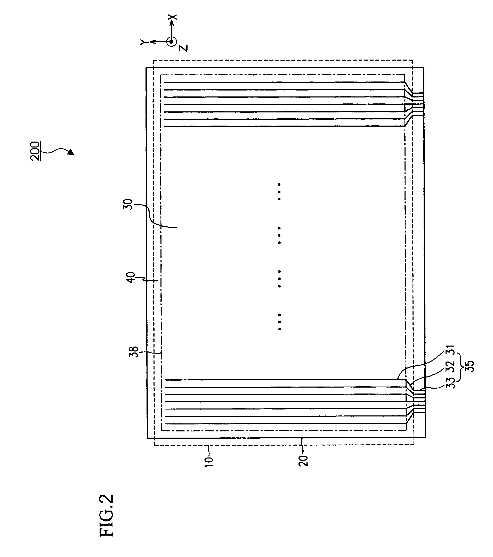 Plasma display panel provided with an improved electrode