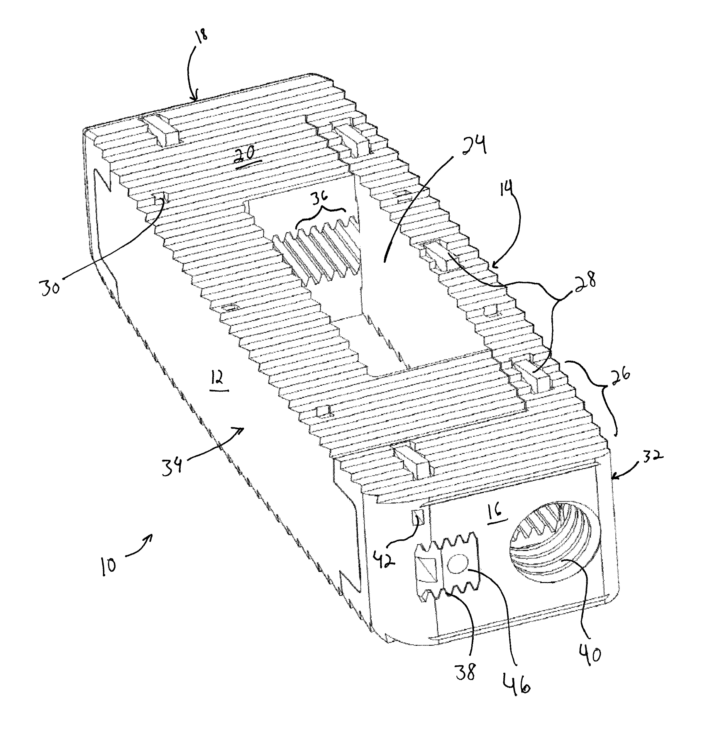 Laterally expandable spinal prosthesis
