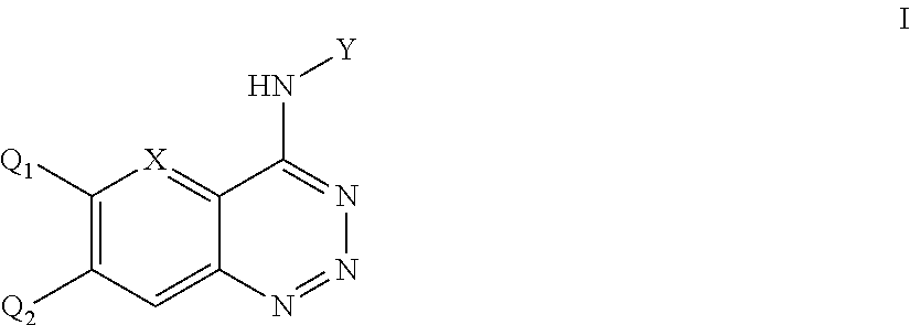 Aromatic ring fused triazine derivatives and uses thereof