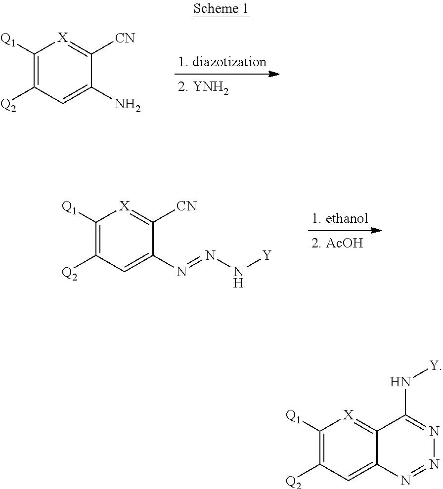 Aromatic ring fused triazine derivatives and uses thereof