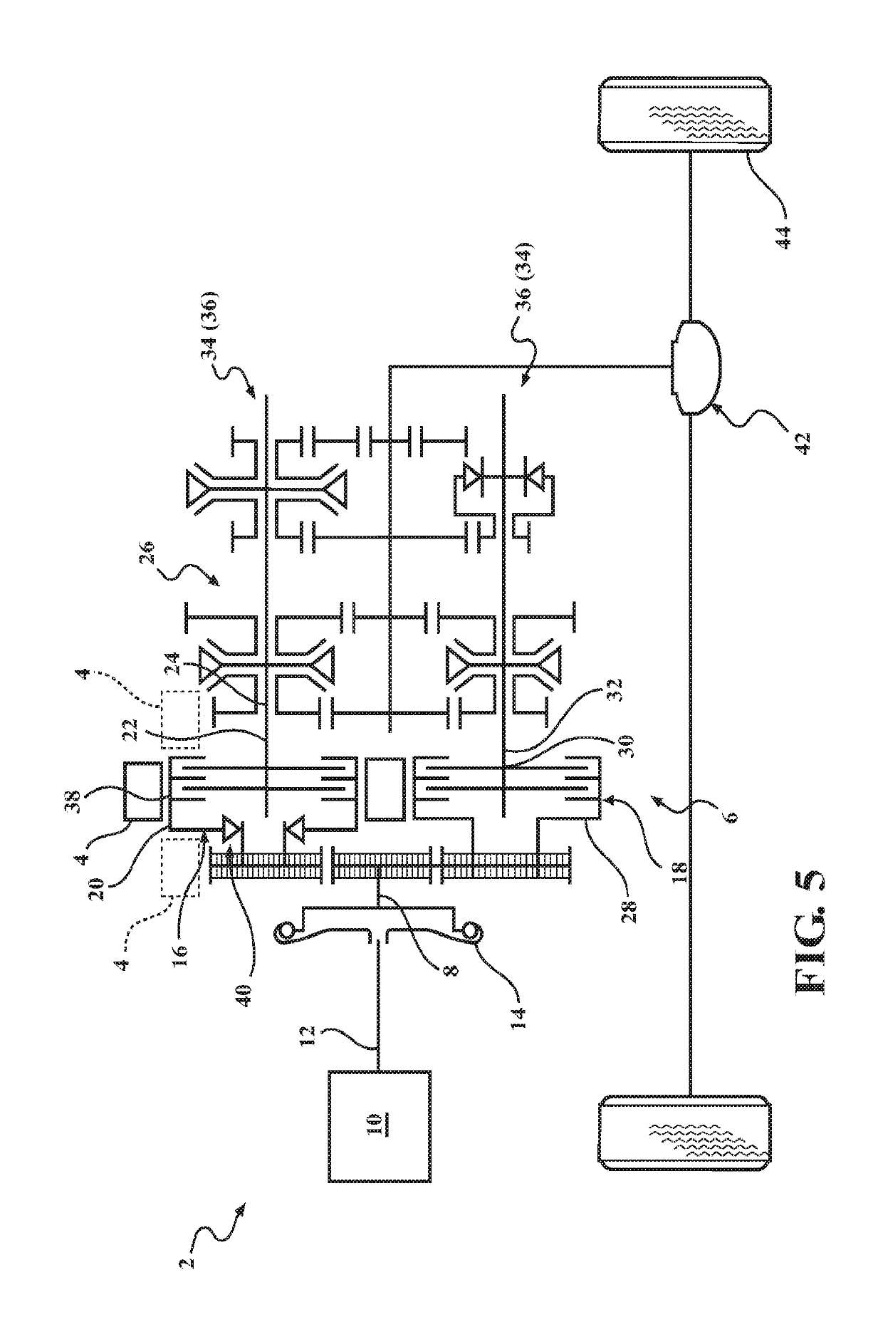 Drivetrain for a hybrid vehicle