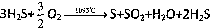 Catalyst combination process of sulfur recovering device