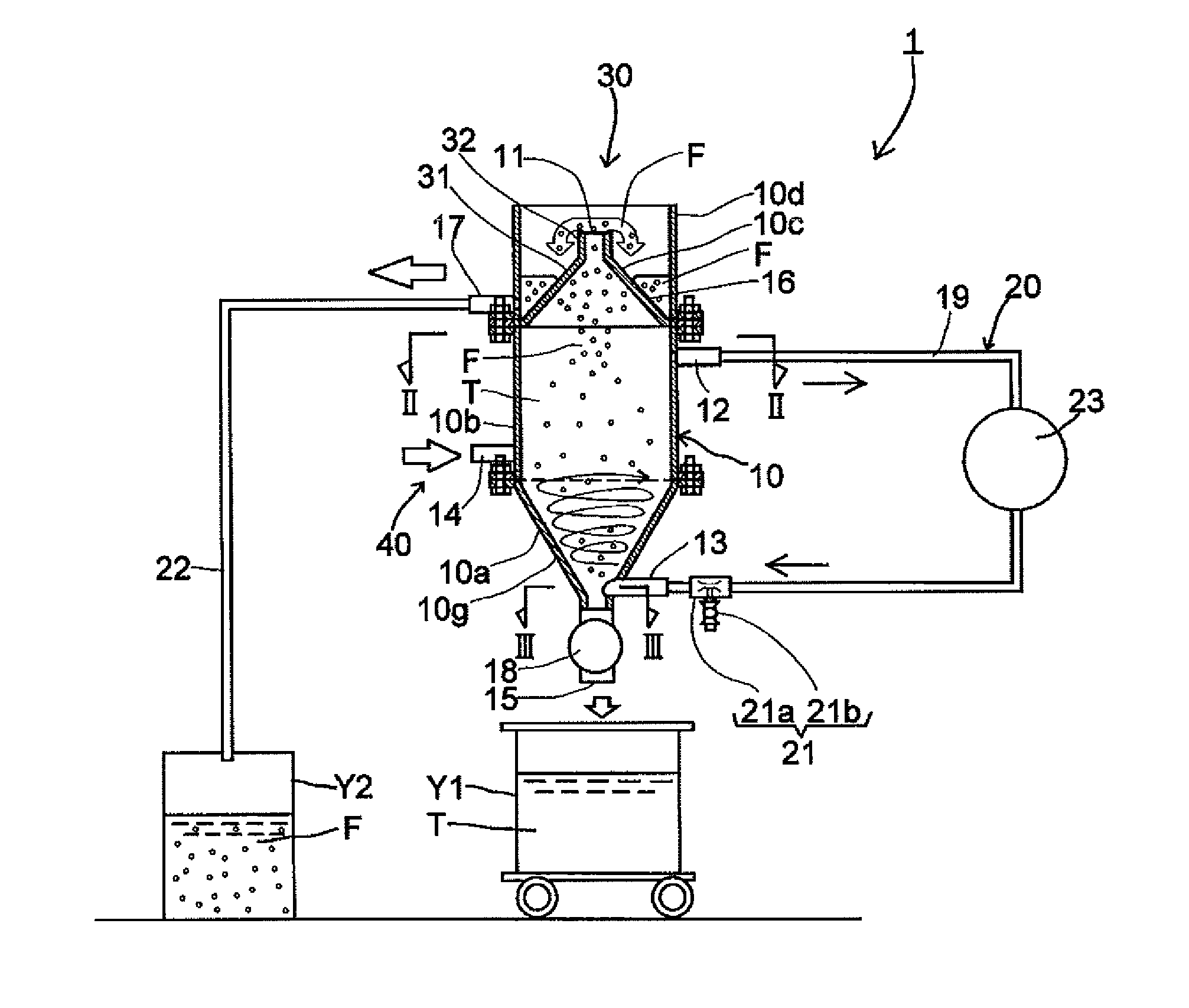 Floatation separation apparatus, method of floatation separation, and method of manufacturing products using the same