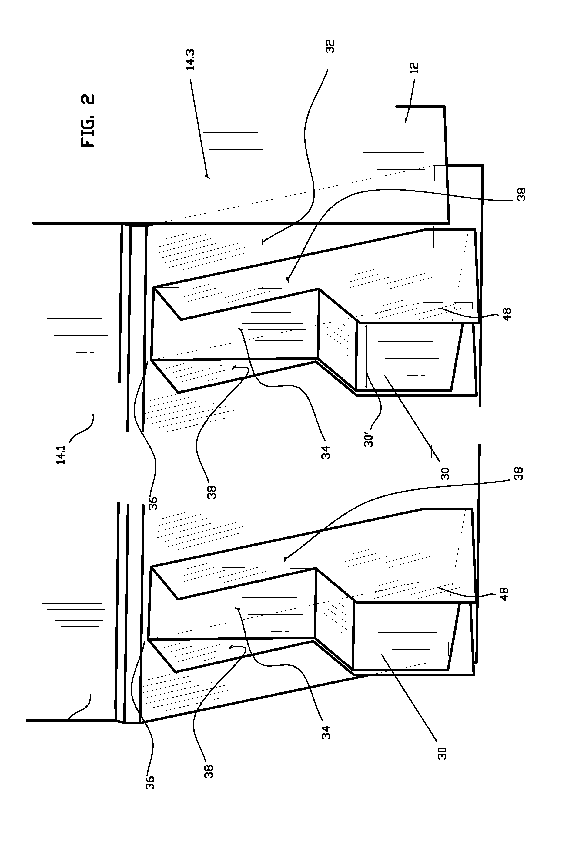 Fluidized bed reactor arrangement