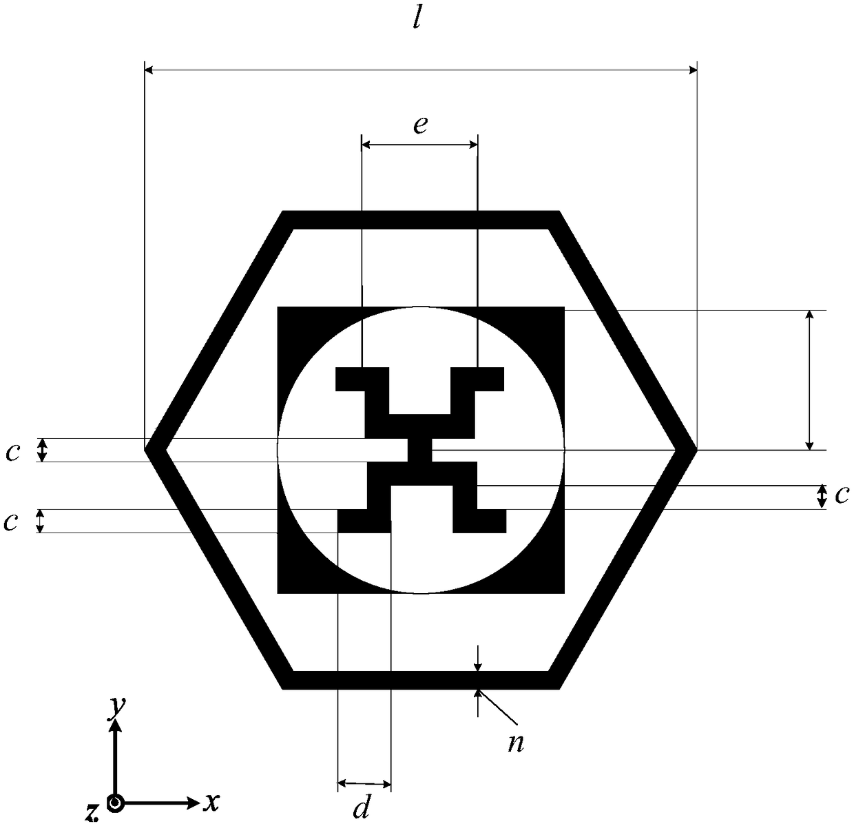 A THz ultra-wideband microwave absorber based on unequally spaced stack structure