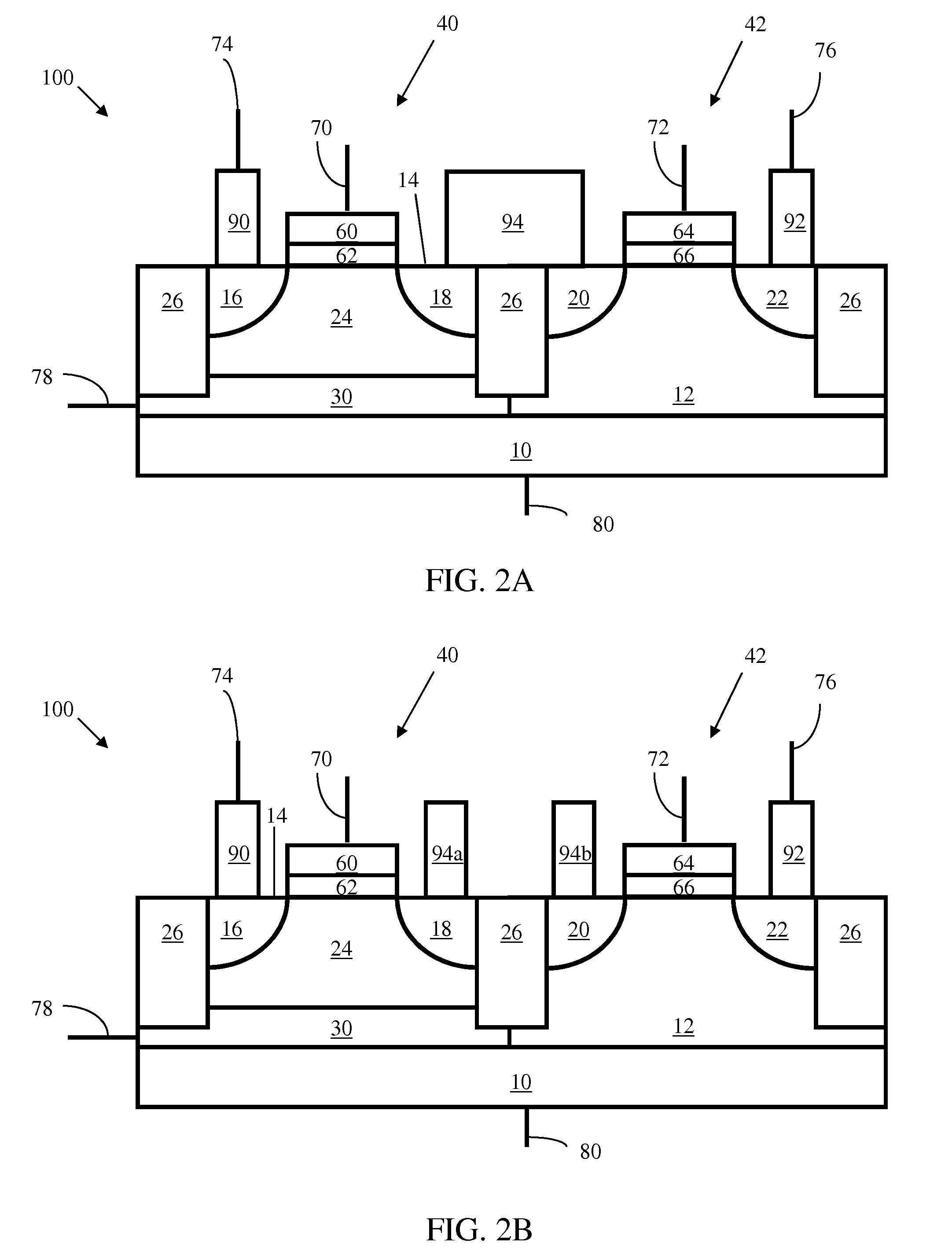 Memory Cell Comprising First and Second Transistors and Methods of Operating
