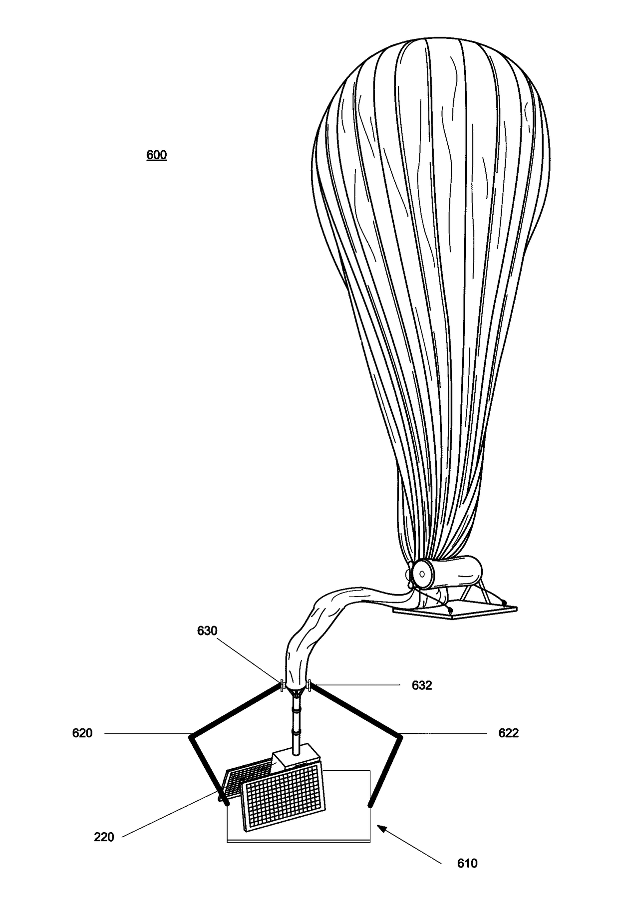 Balloon launching apparatuses