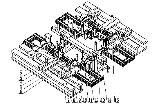 Frame disassembling mechanism