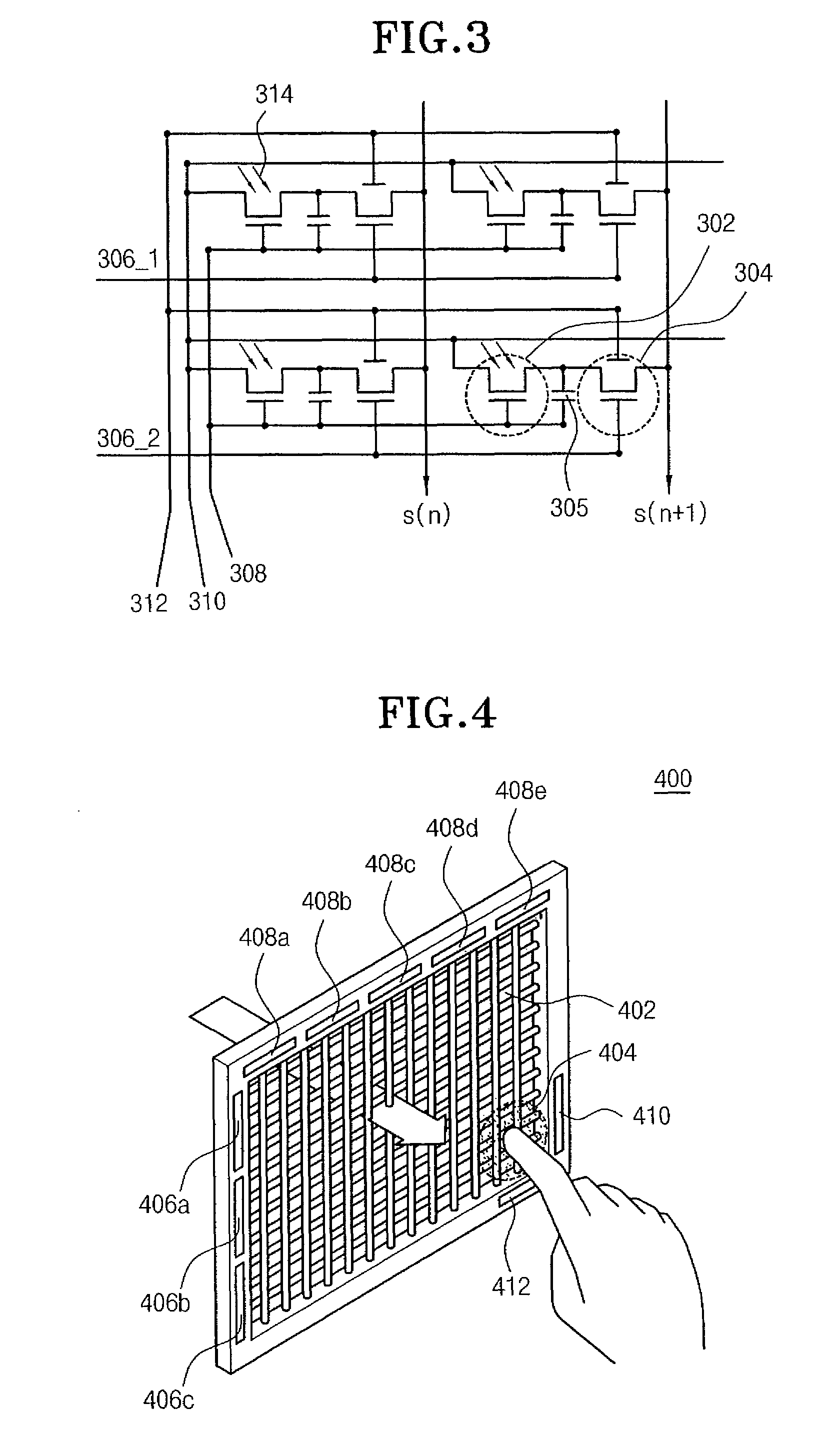 Liquid crystal display device performing both image display mode and fingerprint recognition mode