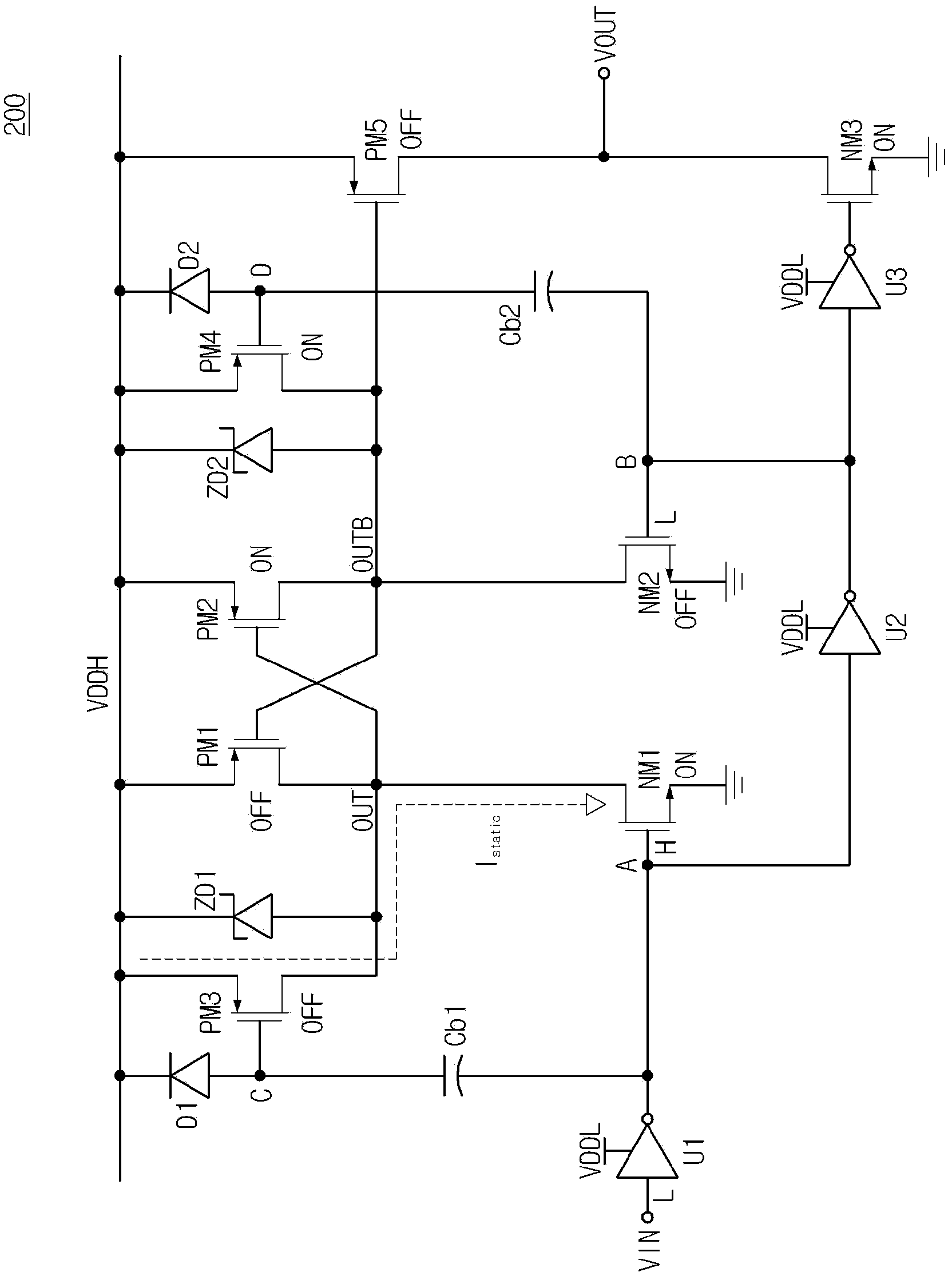 Level shift device