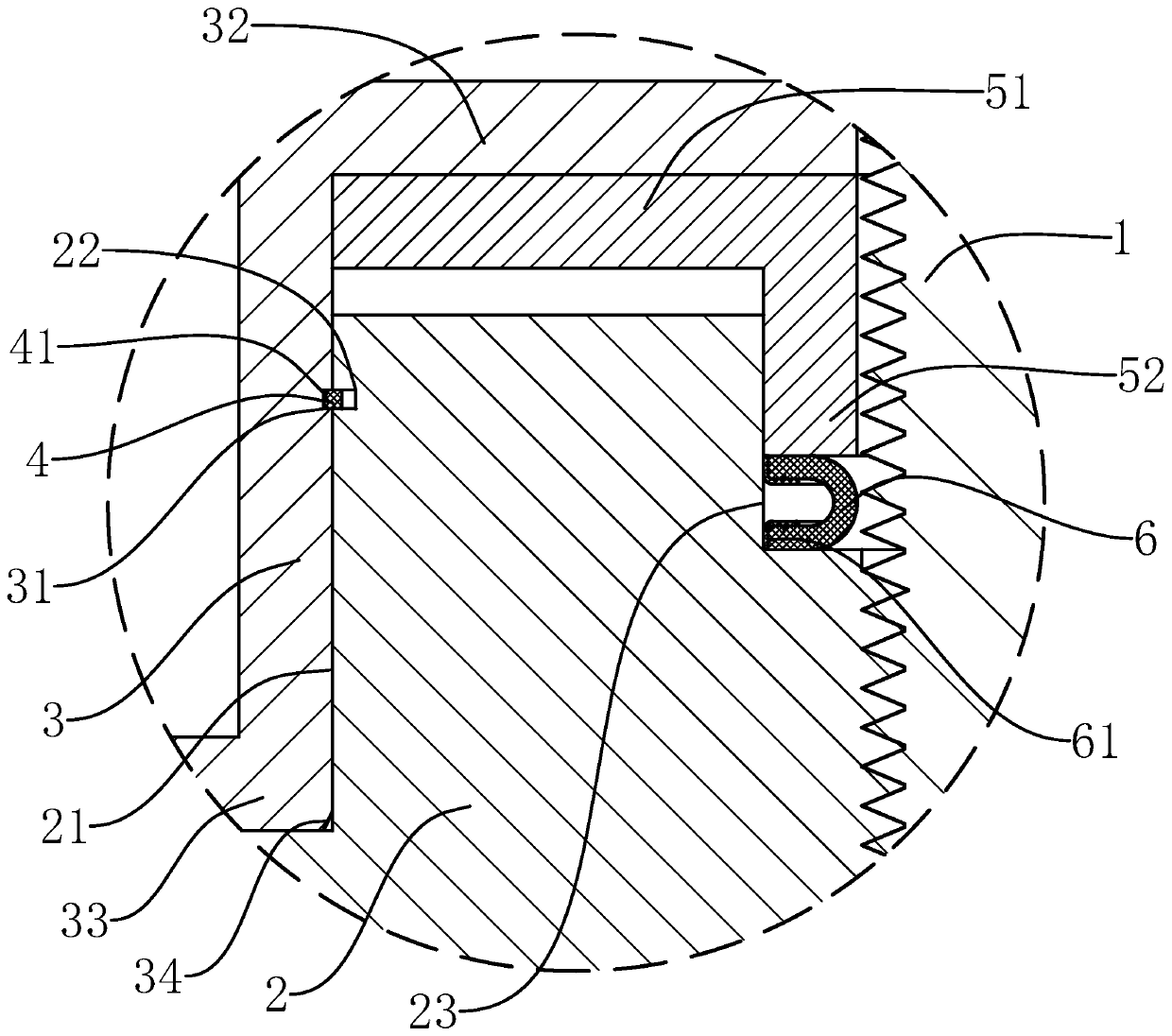 Locknut structure and using method thereof