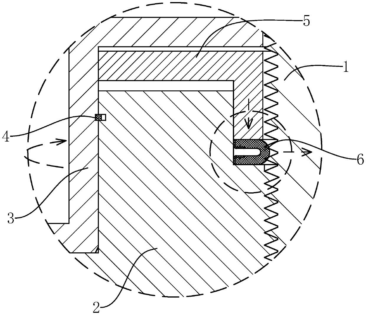 Locknut structure and using method thereof