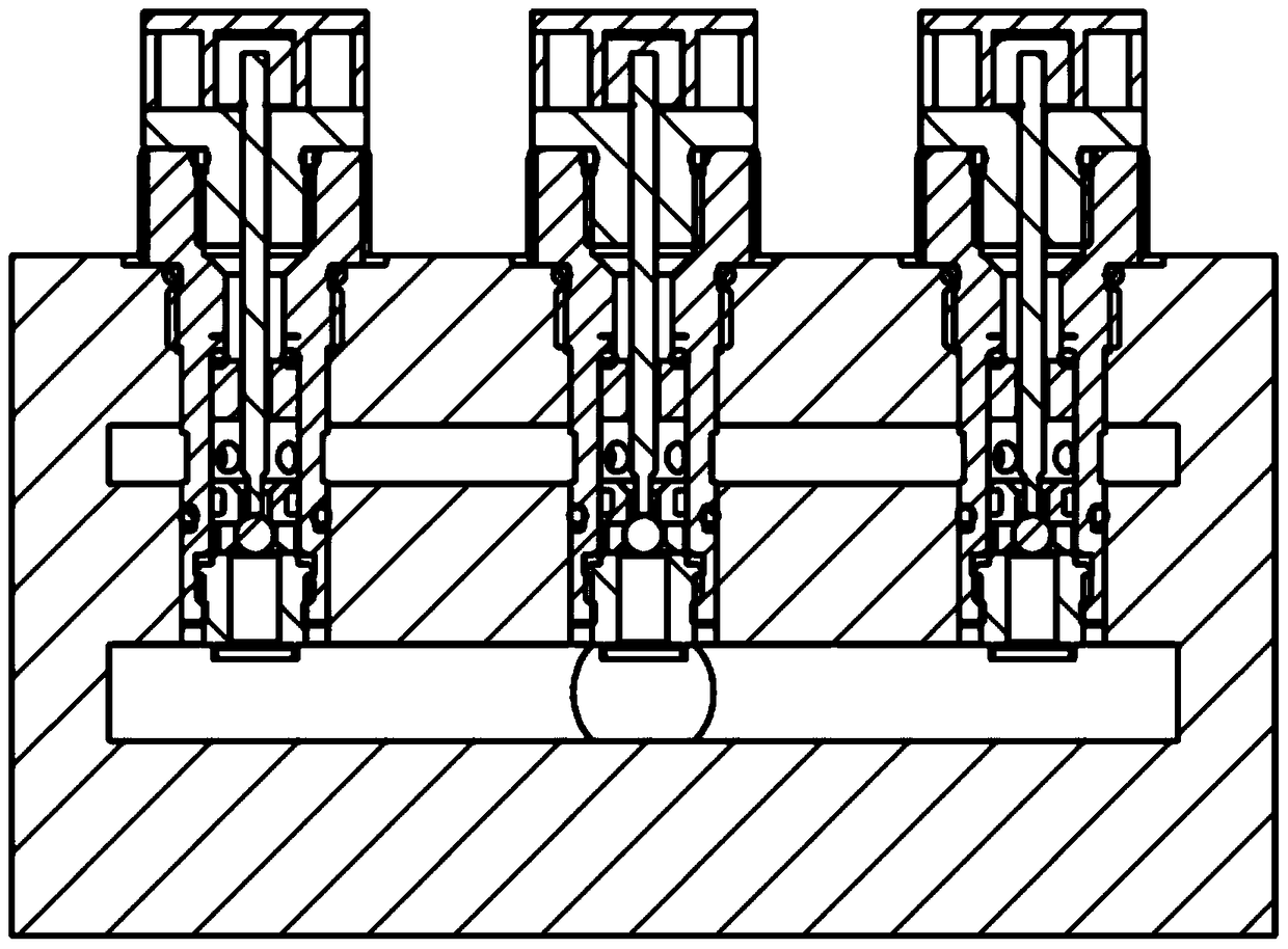 A digital valve unit and its combination and control method