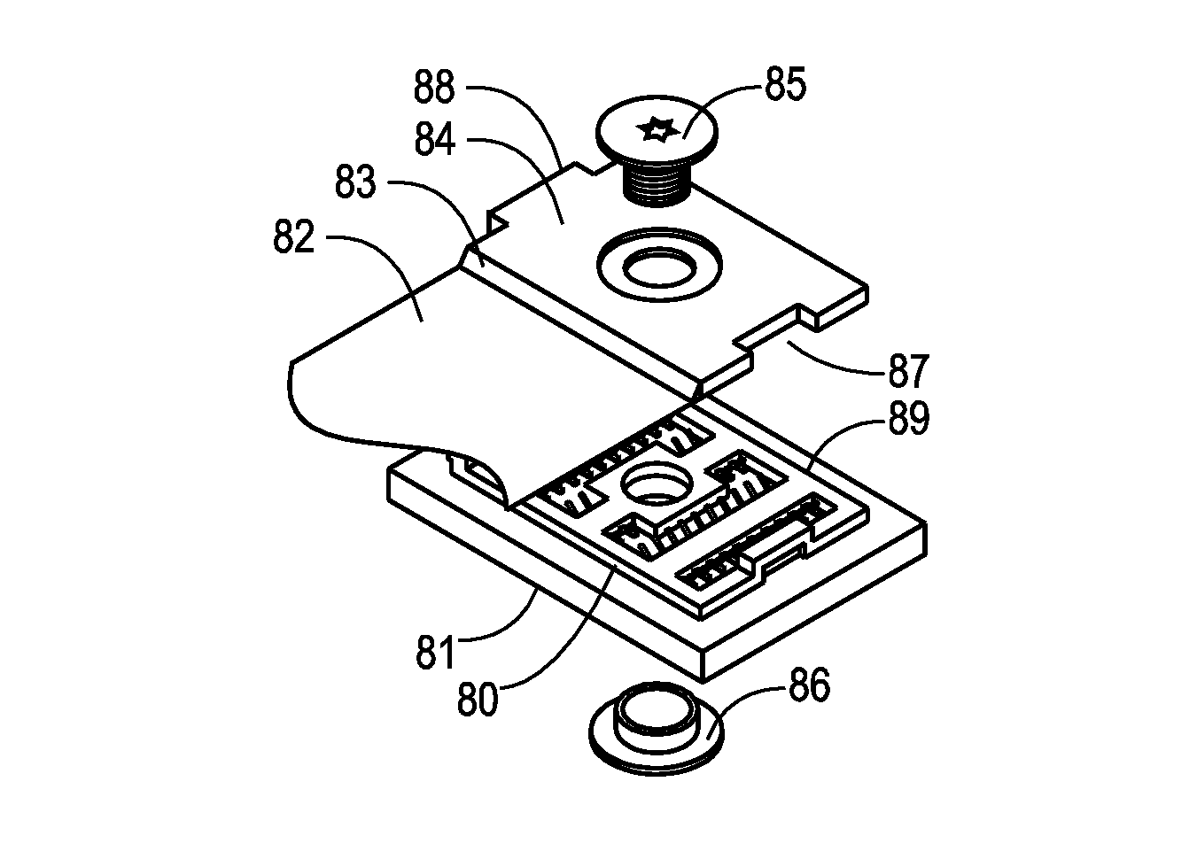 Separable Electrical Connector and Method of Making It