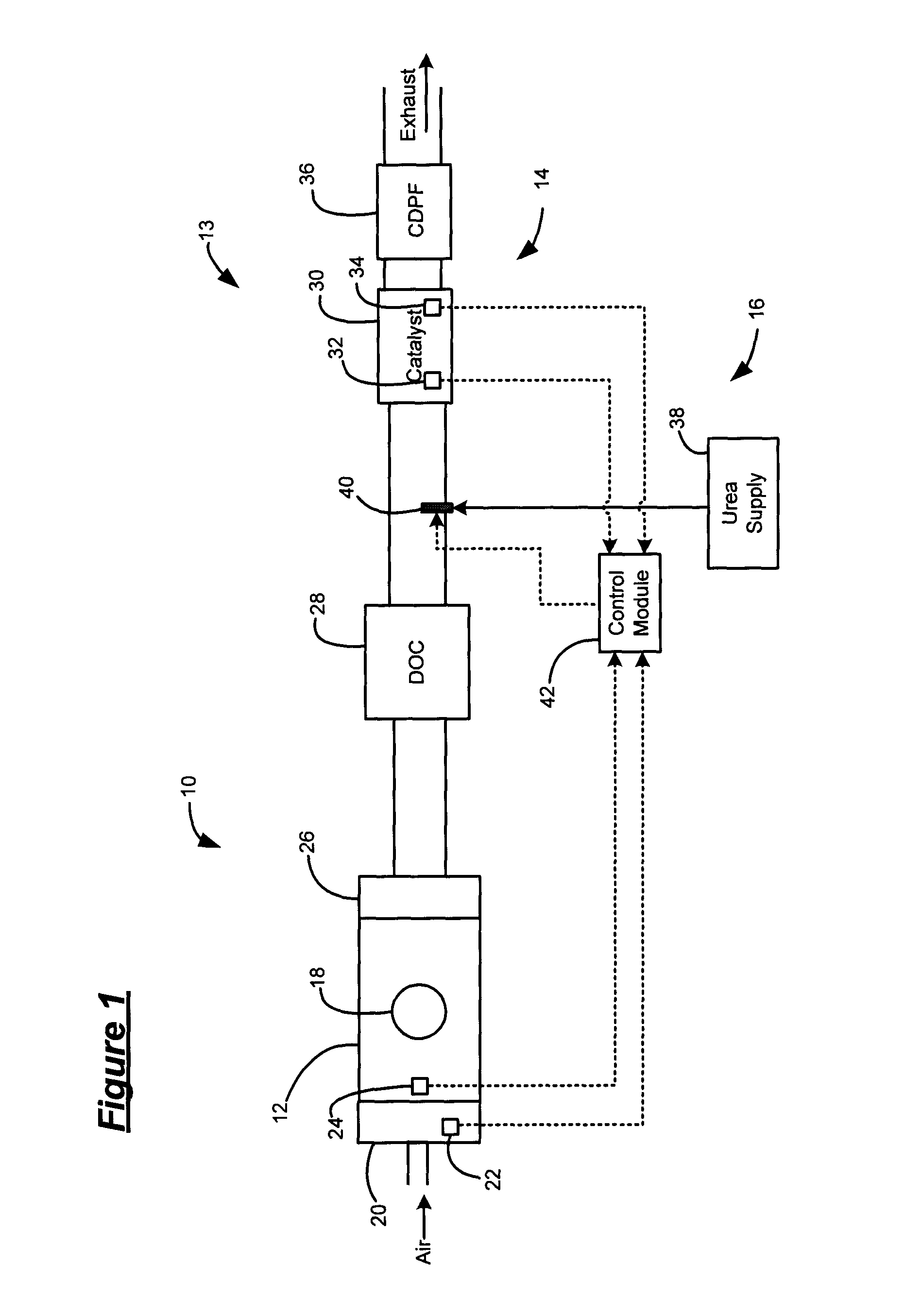 Exhaust treatment system diagnostic via ammonium nitrite decomposition