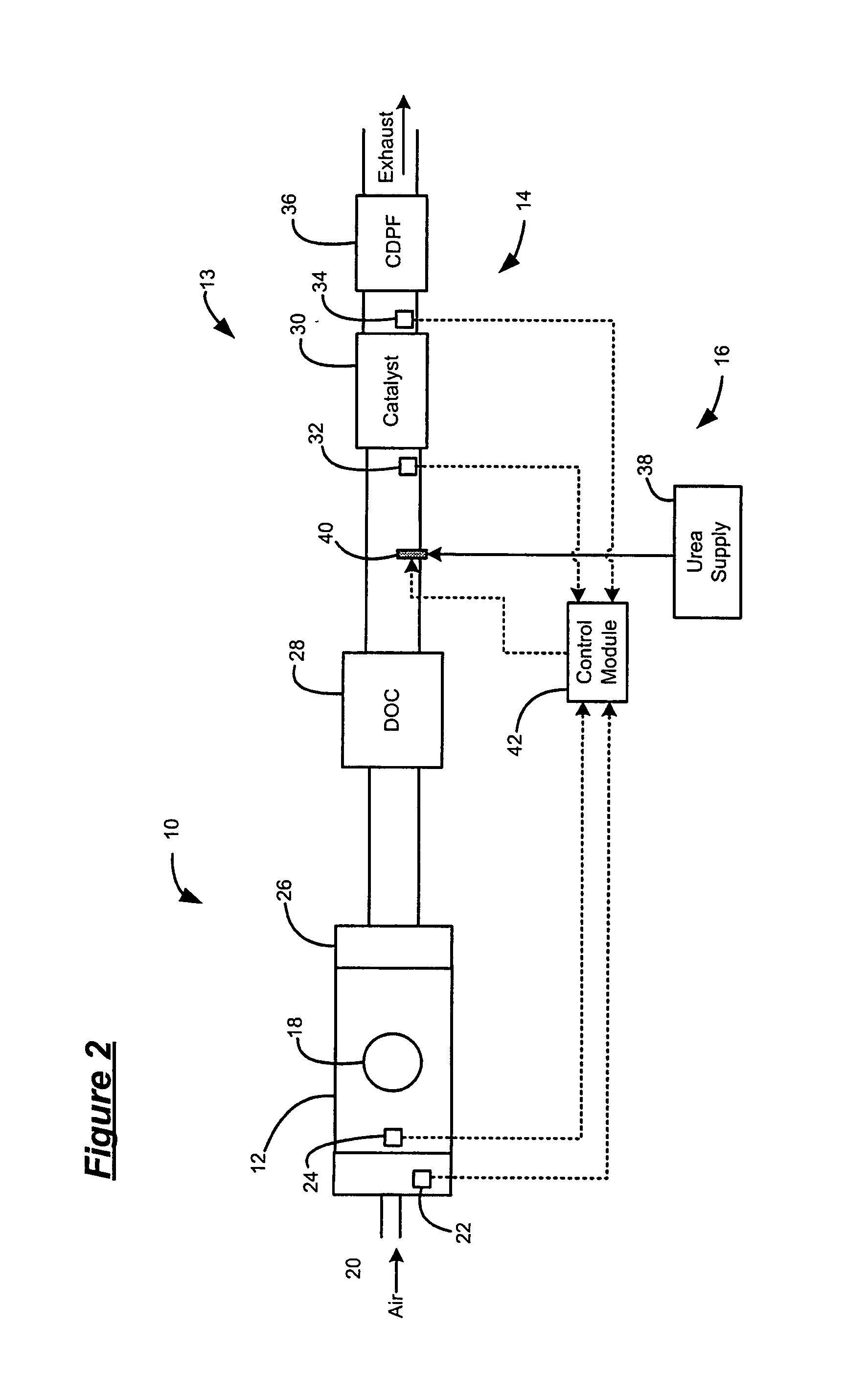 Exhaust treatment system diagnostic via ammonium nitrite decomposition