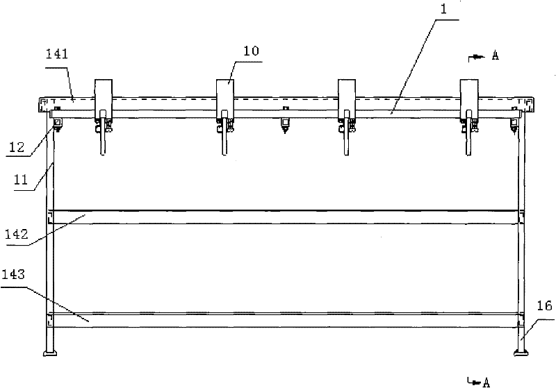 Device for cutting insulation support for transformer body