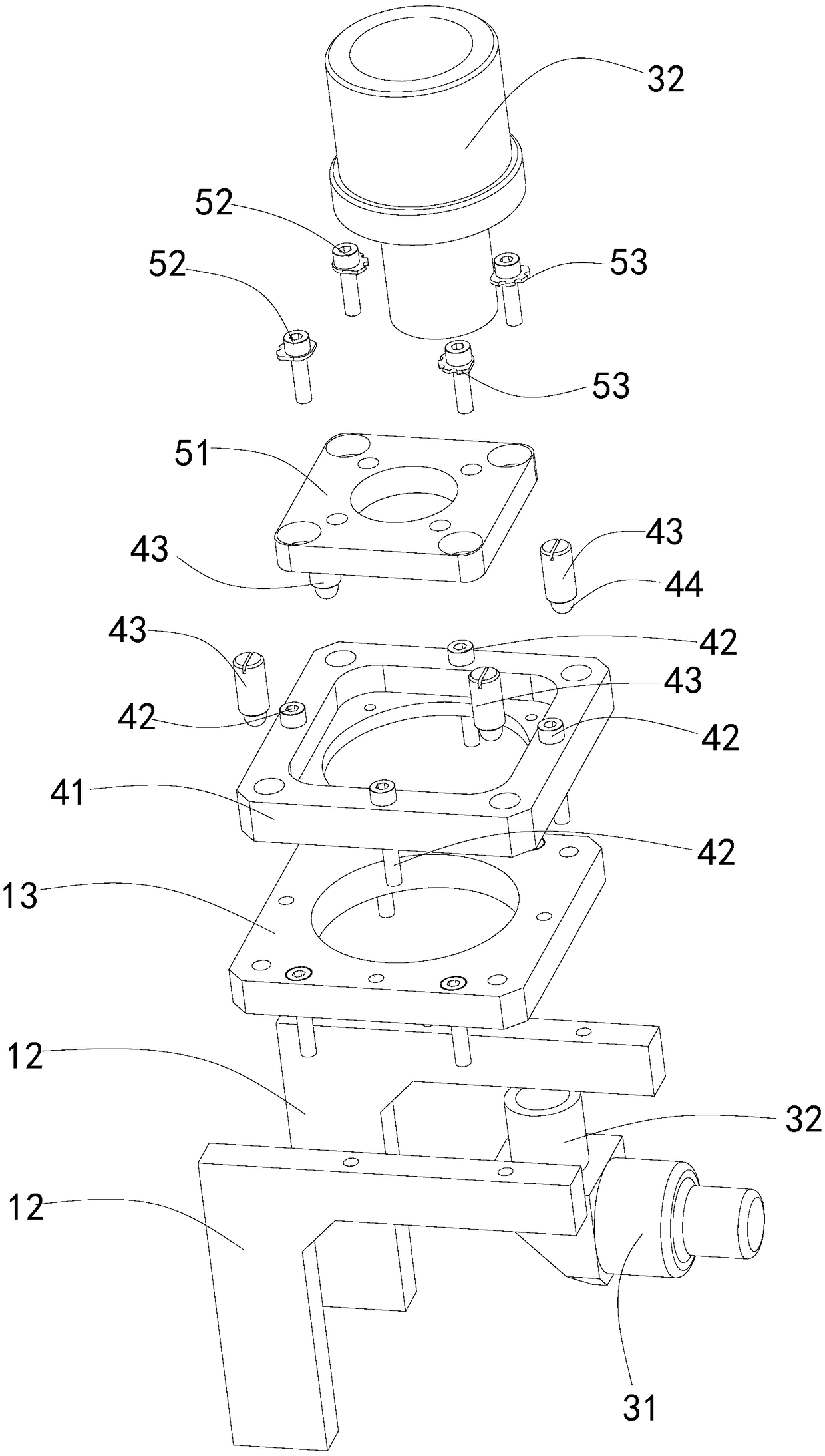 Laser generator optical path adjusting device