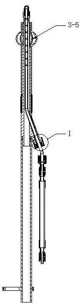 Balloon expansion type anti-falling rectum catheter