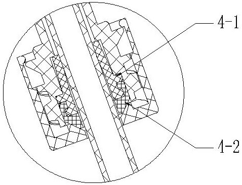 Balloon expansion type anti-falling rectum catheter