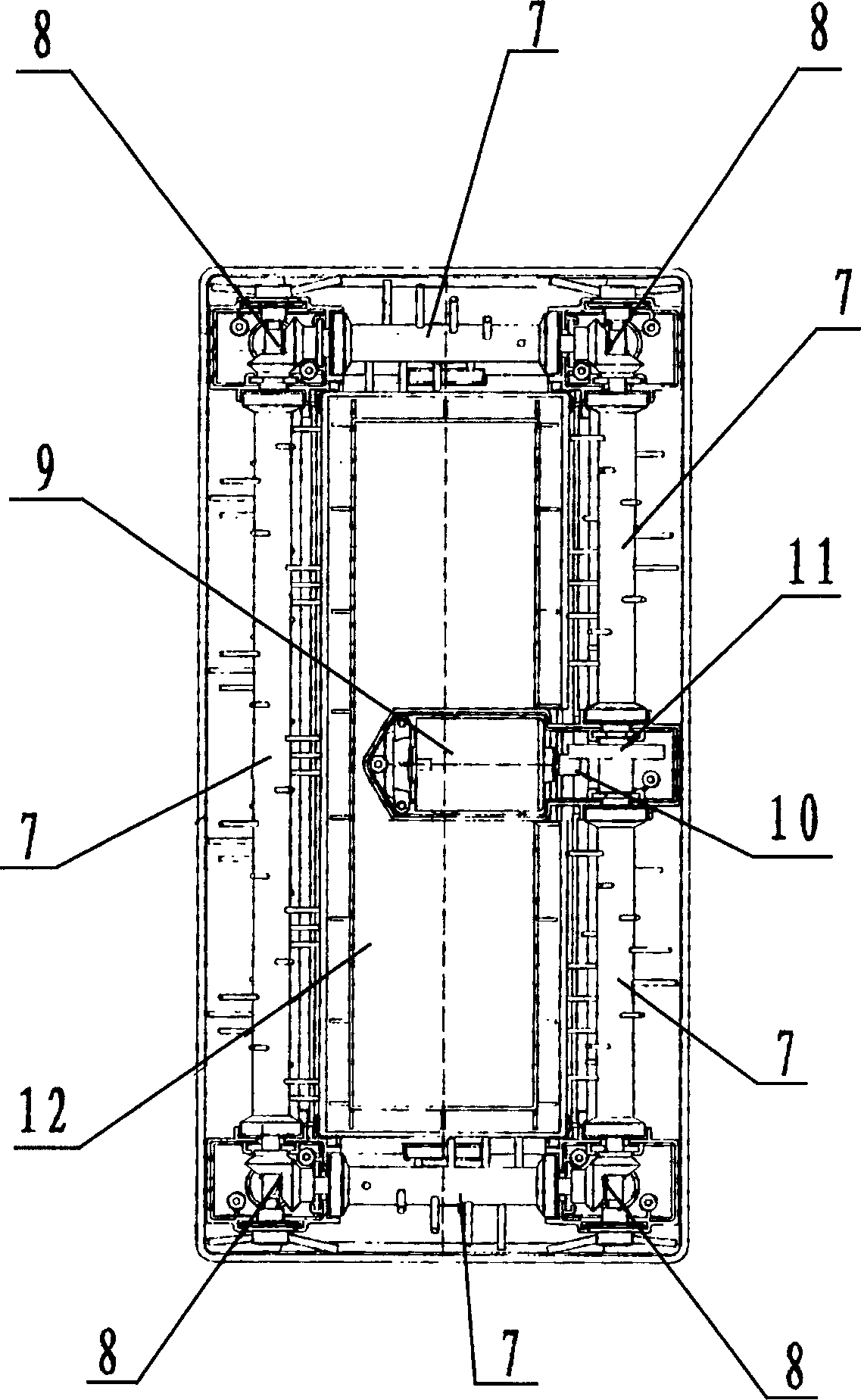 Floor sweeping machine