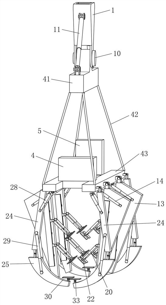 Blade hoisting equipment