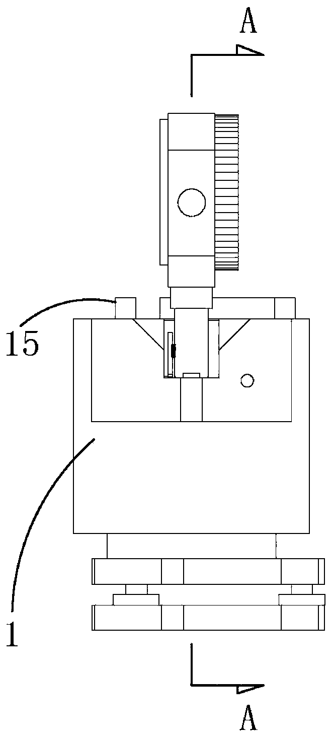 Remote control folding prism device